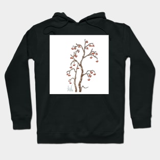 Rowan Berry Pattern Hoodie